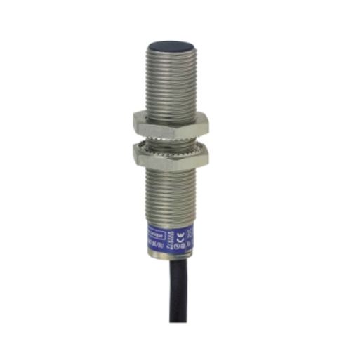 Sensores de proximidad inductivos XS, sensor inductivo XS6 M12, L54mm, latón, Sn4mm, 12...48 VDC, cable 2 m