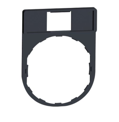 Porta Etiqueta De 30 X 40Mm S/ Etiqueta P/Botonera De Diametro 22Mm