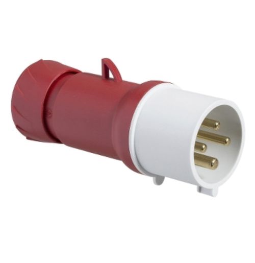 Ficha 3P+T 32A 380V Ip44