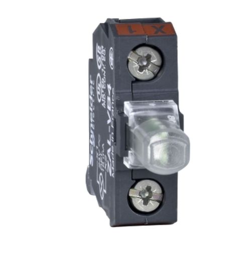 Bloque Luminoso Led 24Vca/Cc Rojo Xald