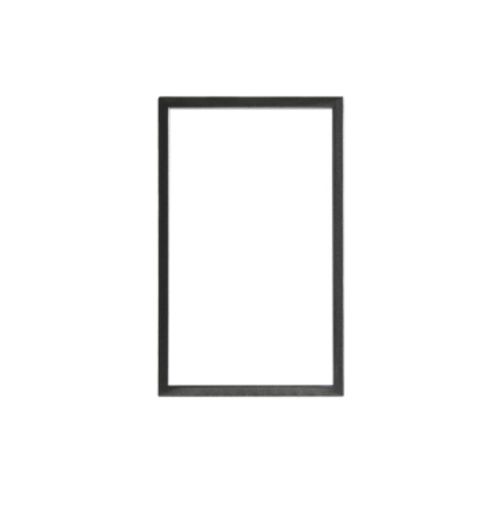 Ribete Central Plastico 3 Mod. Roda Grafito