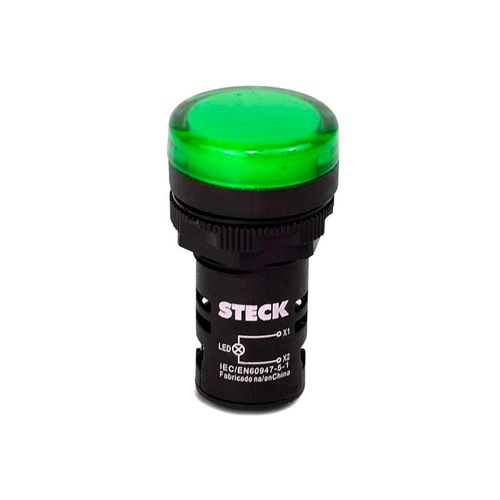Piloto Luminoso Led Verde 220V