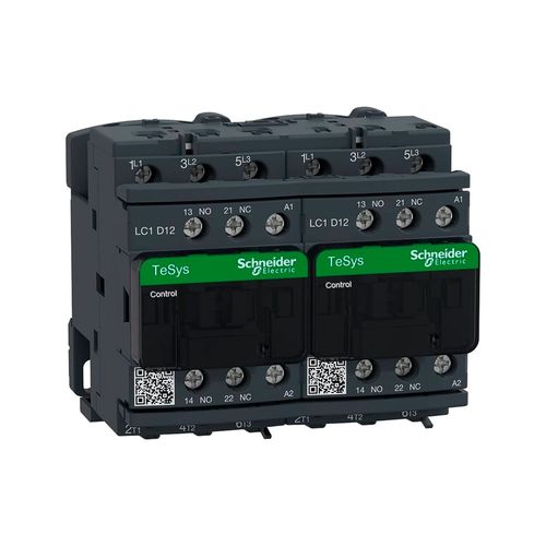 Contactor inversor - 12A 24V 50/60HZ  C/Encl.Mec.S/Term