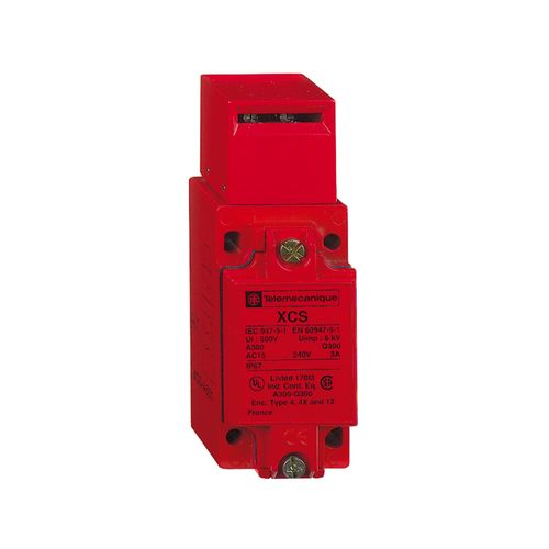 Interruptor De Seguridad, Telemecanique Interruptores De Seguridad Xcs, Metal Xcsa, 2 Nc + 1 Na, Apertura Lenta, 1 Entrada Roscada Pg 13