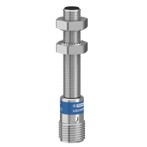 Sensores De Proximidad Inductivos Xs, Sensor Inductivo Xs6 M8, L62Mm, Inoxidable, Sn2,5 Mm, 12...48 Vdc, M12