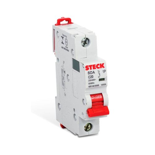 Termomagnetico 1X10A Sdd6 3Ka Curva C