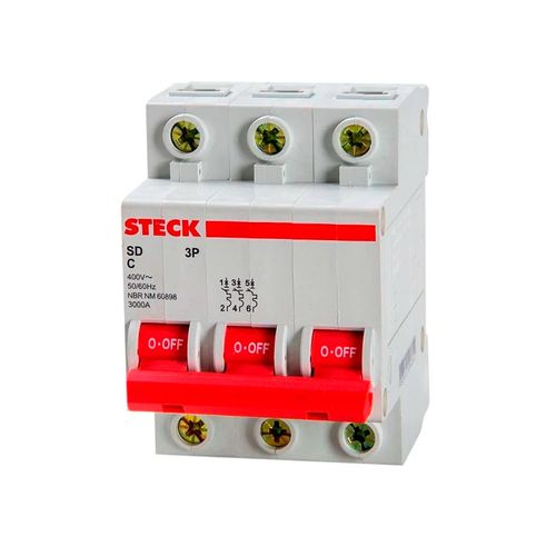 Termomagnetico 3X63A Sdd6 3Ka Curva C