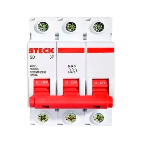 Termomagnetico 3X10A Sdd6 3Ka Curva C