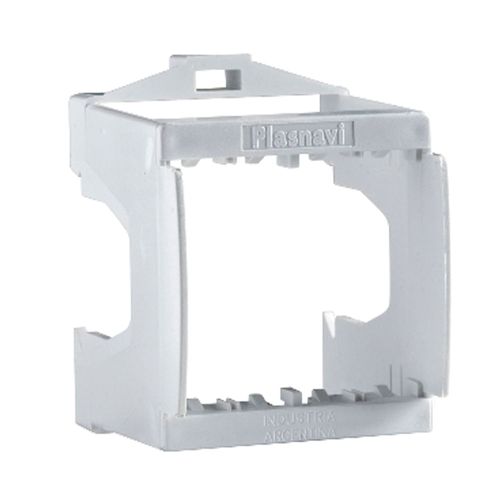 Adaptador P/Riel Din 2 Mod. Roda Blanco