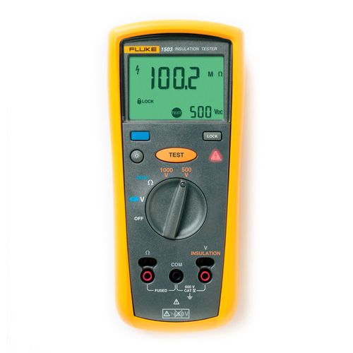 Medidor De Resistencia De Aislacion Hasta 2 Gohm Tensiones De Prueba 500/1000V