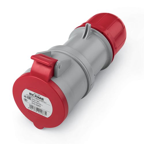 Acople Ip44 3P+T 16A 380V 6H  Serie Optima