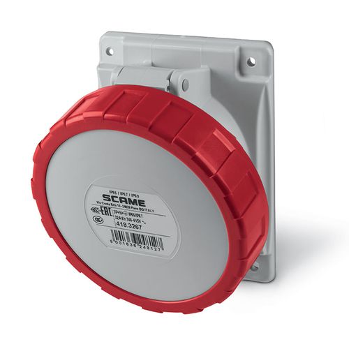 Base Ip67 3P+N+T 32A 380V 6H