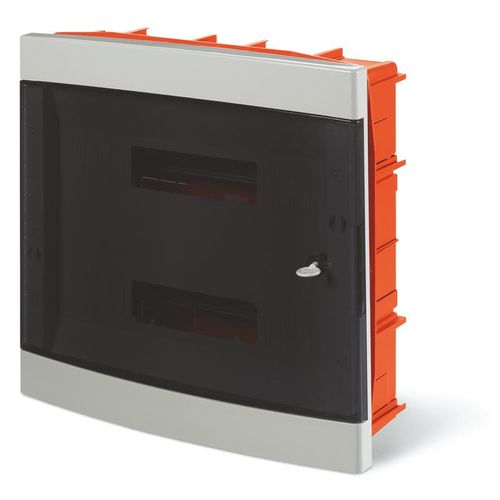 Caja Para Tm 36 Polos Embutir Ip40 Tapa Fume Domino
