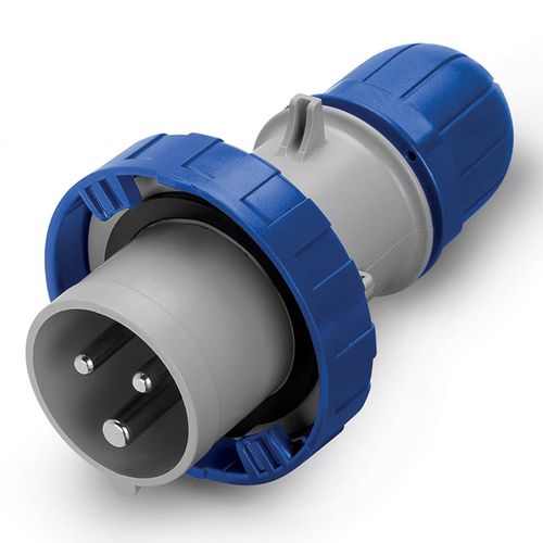 Ficha Ip67  2P+T 16A 220V 6H  Serie Optima