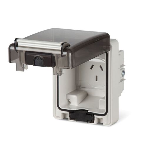 Toma Estandar Argentino 2P+T 10A Ip66