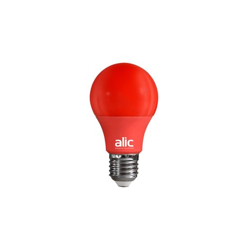 Lampara A60 ECO LED 6W Roja E27