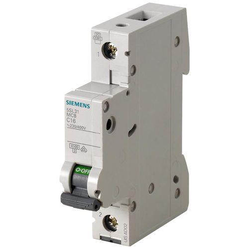 Llave térmica SIEMENS Monopolar 3A 4,5kA Curva C 5SL31037MB