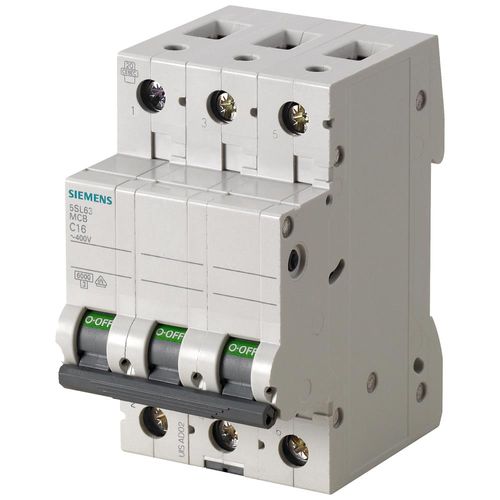 Llave térmica SIEMENS Tripolarolar 40A 6kA Curva C 5SL63407MB