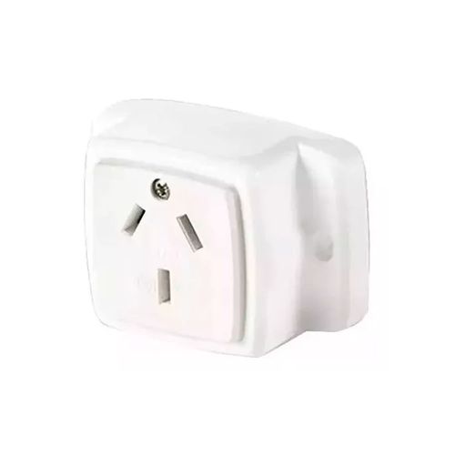 Base Tomacorriente Modular Aplicar Blanca 10a