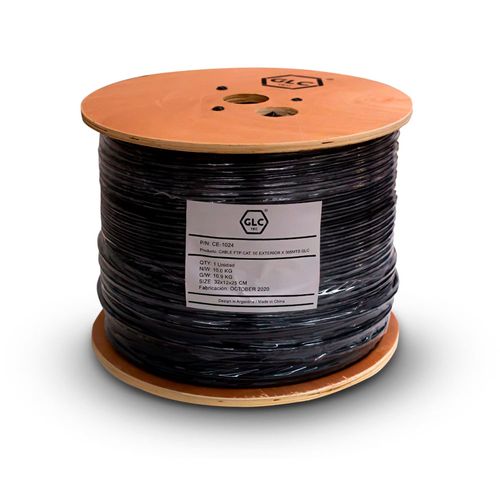 Cable Ftp Cat 5E Exterior Glc Precio X Metro