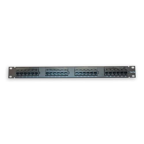 Patch Pannel 24Ports Cat 5E P/ Krone/110