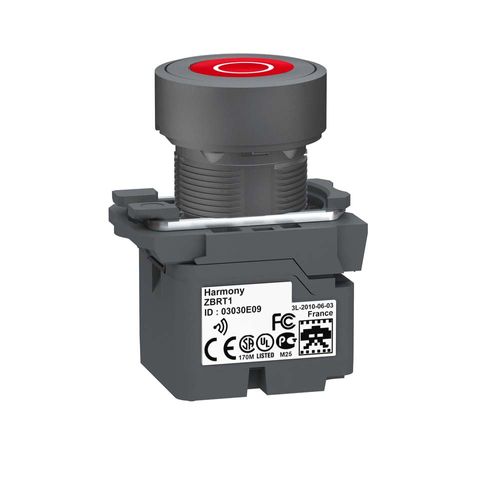 Pulsador Plast Rojo O C/Trans Compl P/Xb5R
