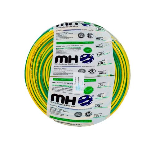 Rollo De Cable Unipolar 1X2,50Mm  V/A X 100 Mts