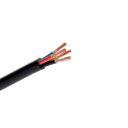 Cable Taller 4x2,5mm² Negro PVC x Metro