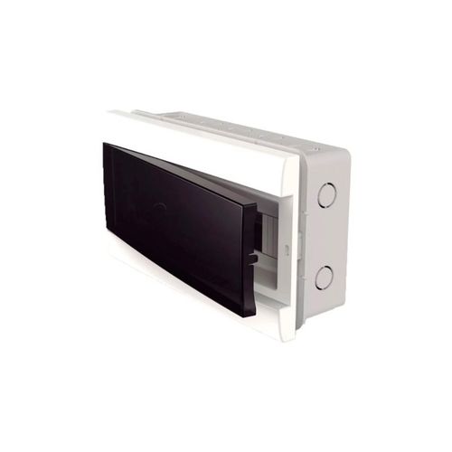 Caja Para Tm 16 Polos Embutir Blanca Pueta Fume Q Energy