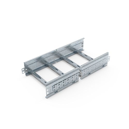 Curva Ajustable Escalera Smarttray De 300 Mm Ala 90 Mm #18 Galvanizado En Caliente