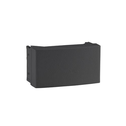 Tapón Ciego 1 Módulo Negro - Línea Base