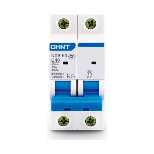 Termomagnetico Chint Nxb-63 2X40A 6Ka Curva C