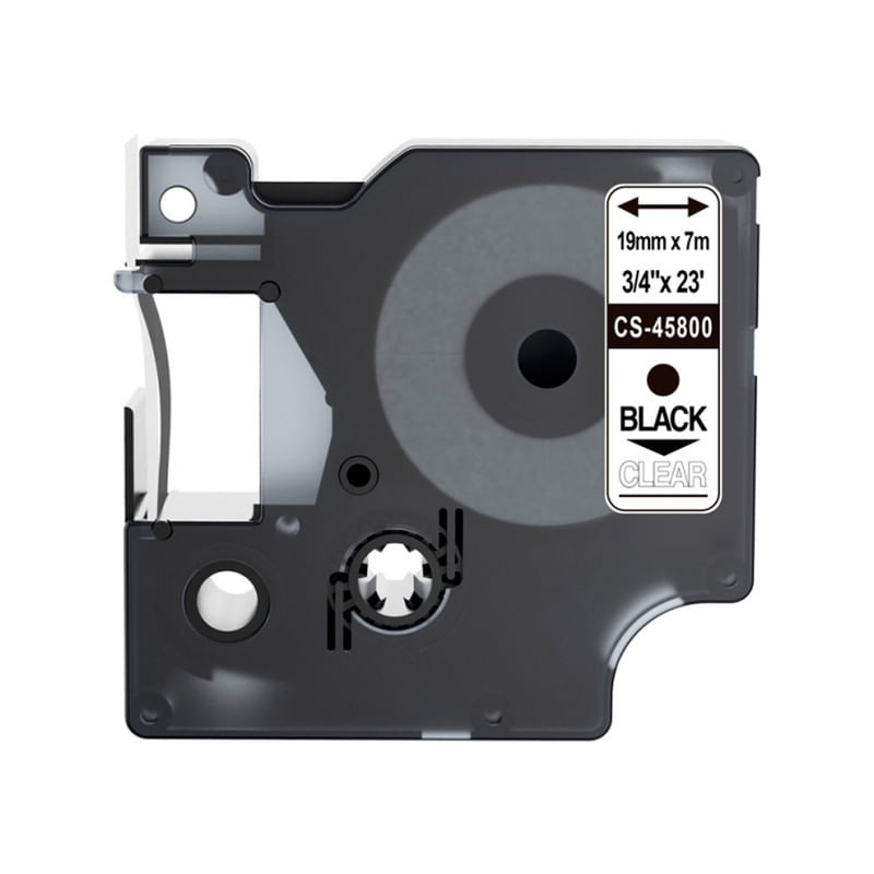 Cinta-Laminada-D1-Plastico-Transparente-Letra-Negra-19Mm-X-7M