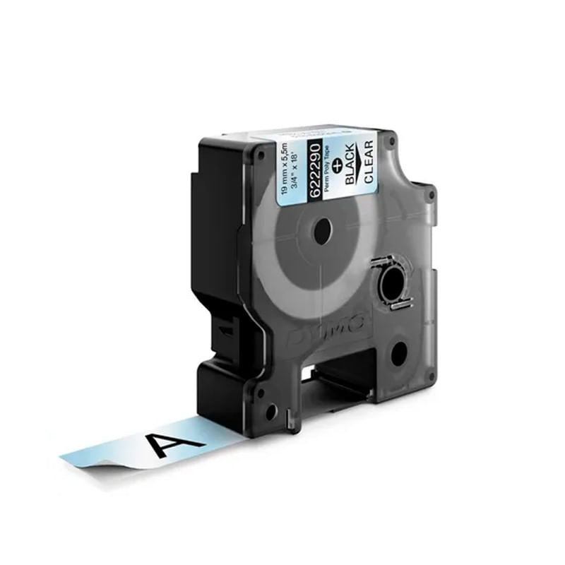 Cinta-Poliester-Transparente-Letra-Negra-19Mm-X-55M