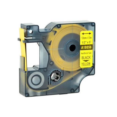 Cinta Rhino Termocontraible Amarillo 12Mm X 1,5M