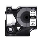Cinta-Poliester-Permanente-Blanco-Letra-Negra-9Mm-X-55M