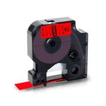 Cinta-Rhino-Vinilo-Rojo-Letra-Negra-19Mm-X-55M