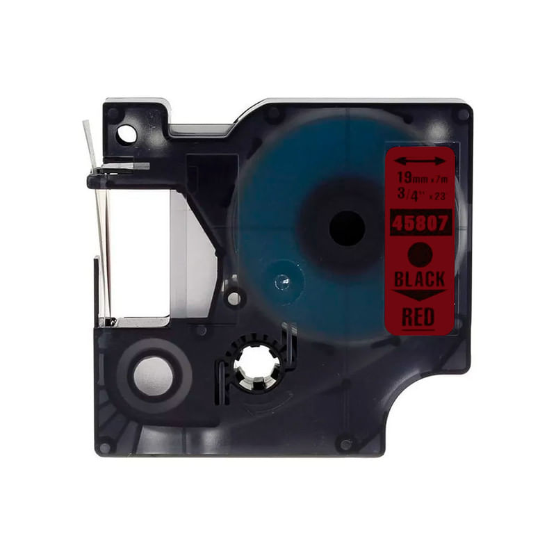 Cinta-D1-Plastico-Rojo-Letra-Negra-19Mm-X-7M