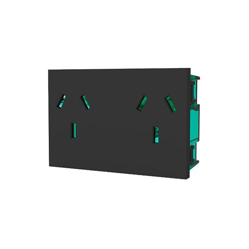 Modulo Toma Doble 10a Gris Cambre 7994